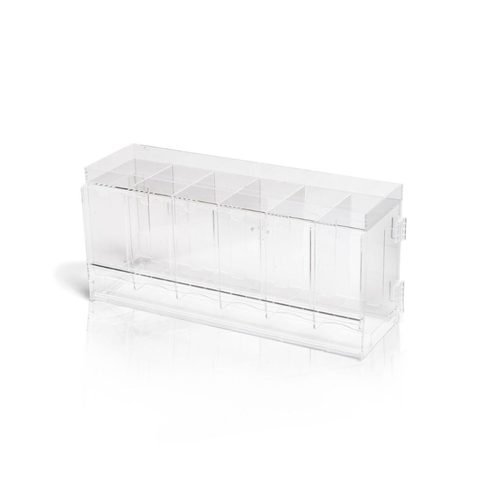 The Acrylic Box – 6-Slot Booster Pack Dispenser