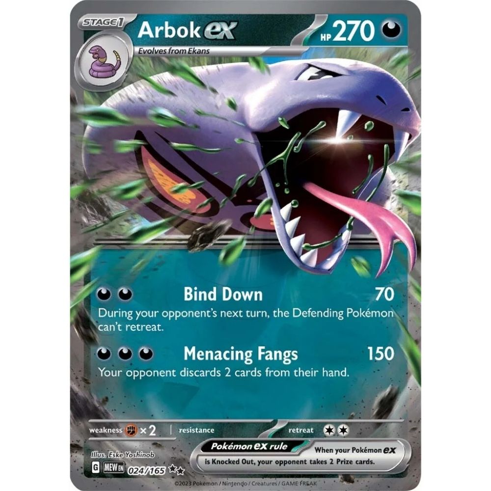 Arbok ex – 024/165 – 151