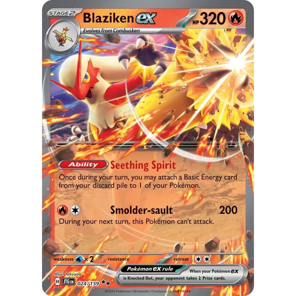 Blaziken ex – 024/159 – Journey Together