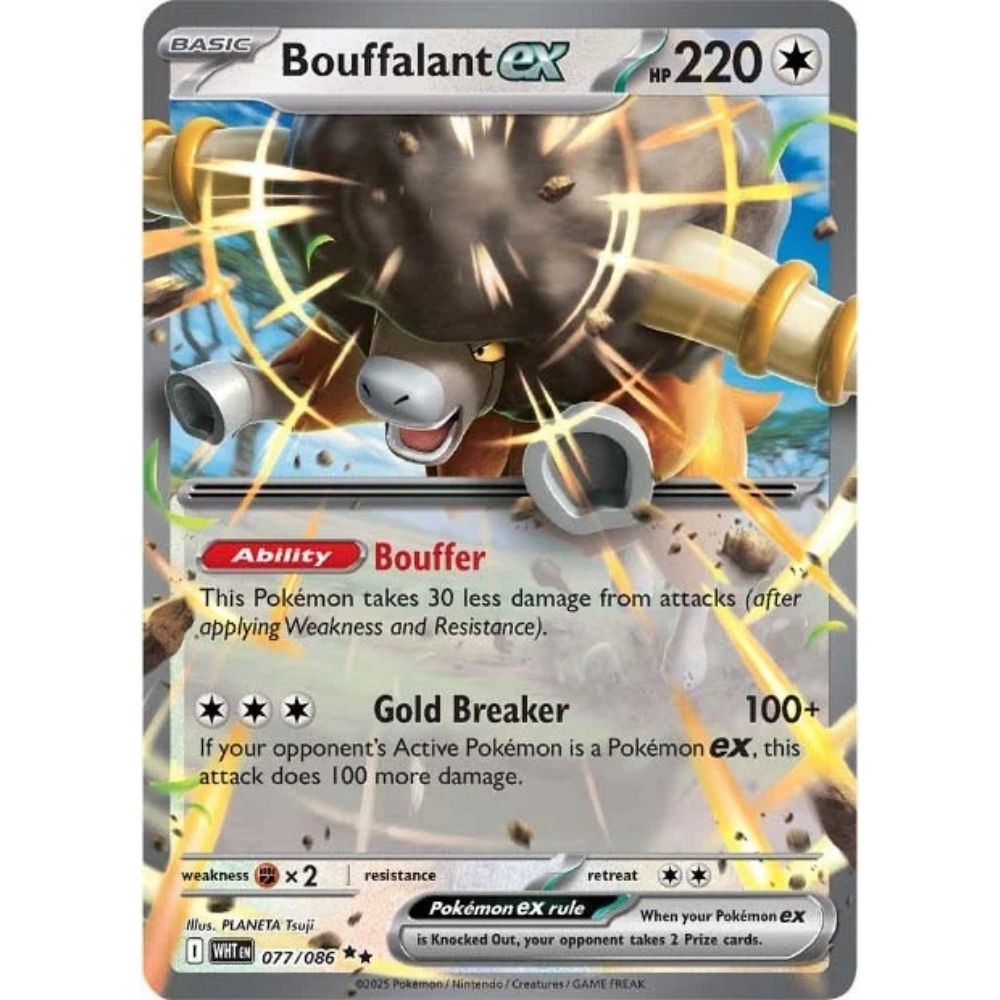 Bouffalant ex – 077/086 – White Flare
