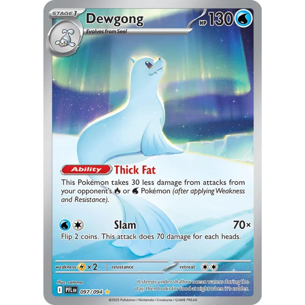 Dewgong – 097/094 – Phantasmal Flames