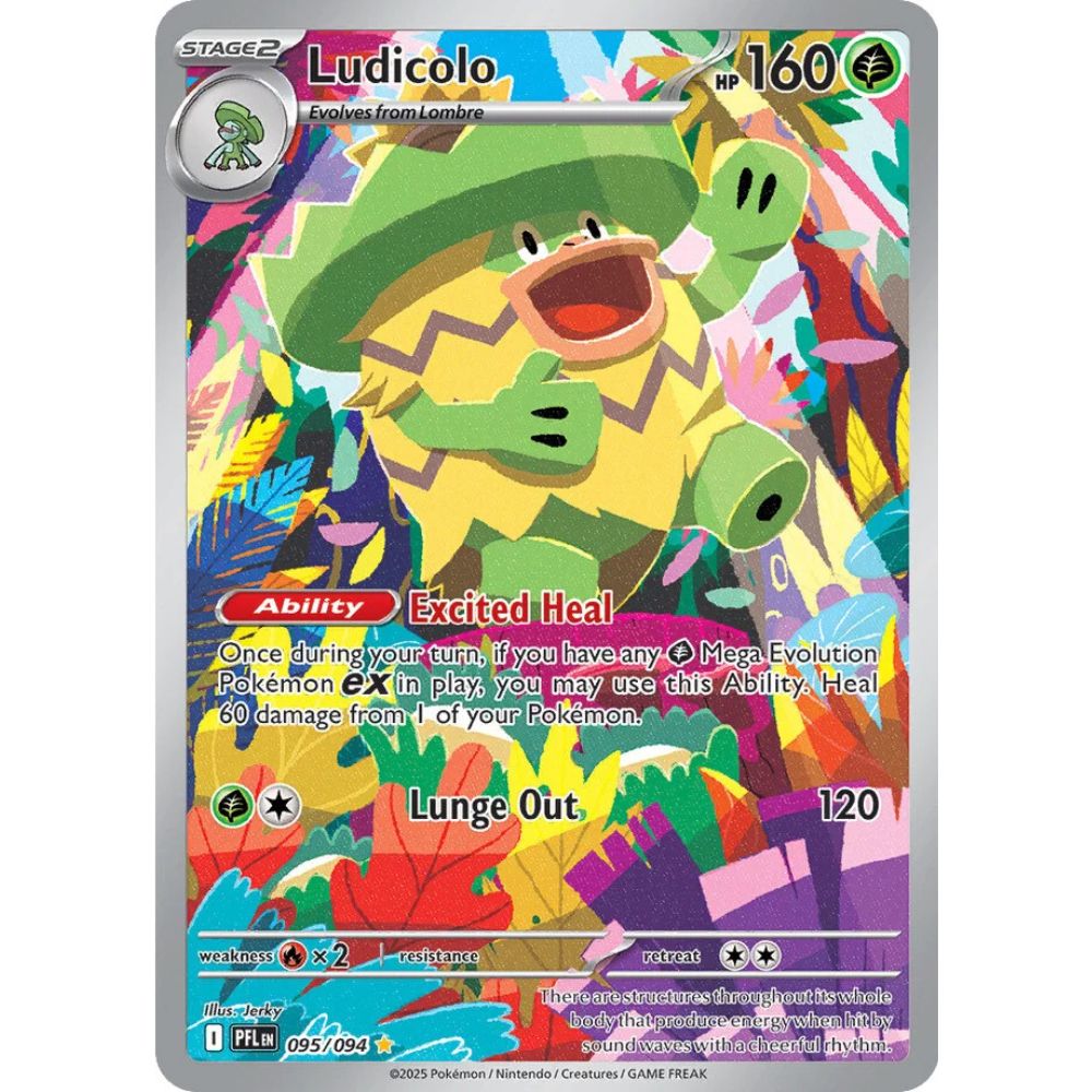 Ludicolo – 095/094 – Phantasmal Flames