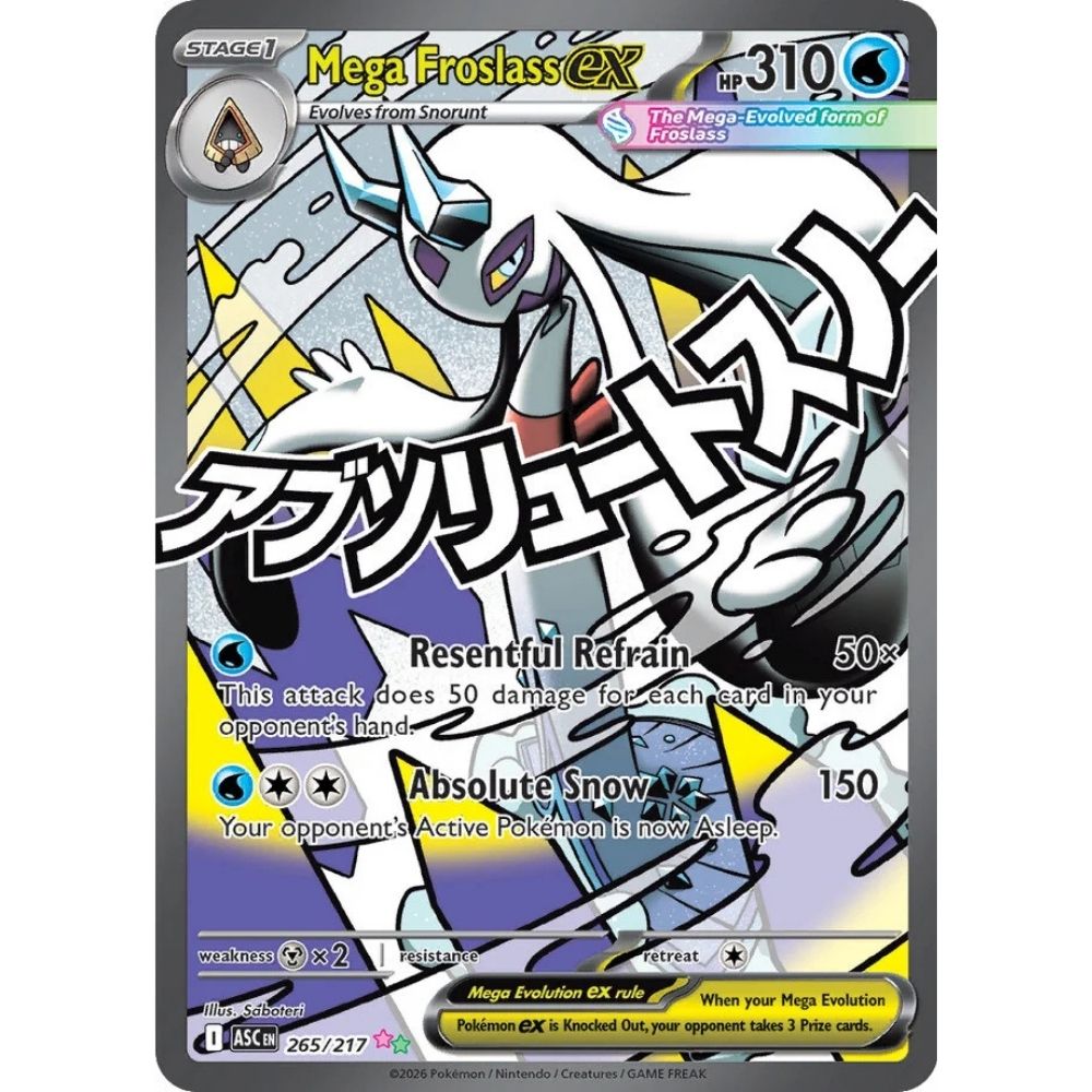 Mega Froslass ex – 265/217 – Ascended Heroes