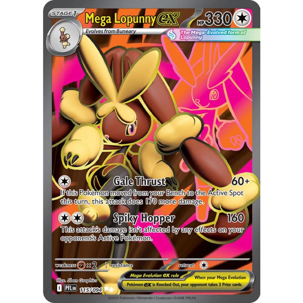 Mega Lopunny ex – 115/094 – Phantasmal Flames