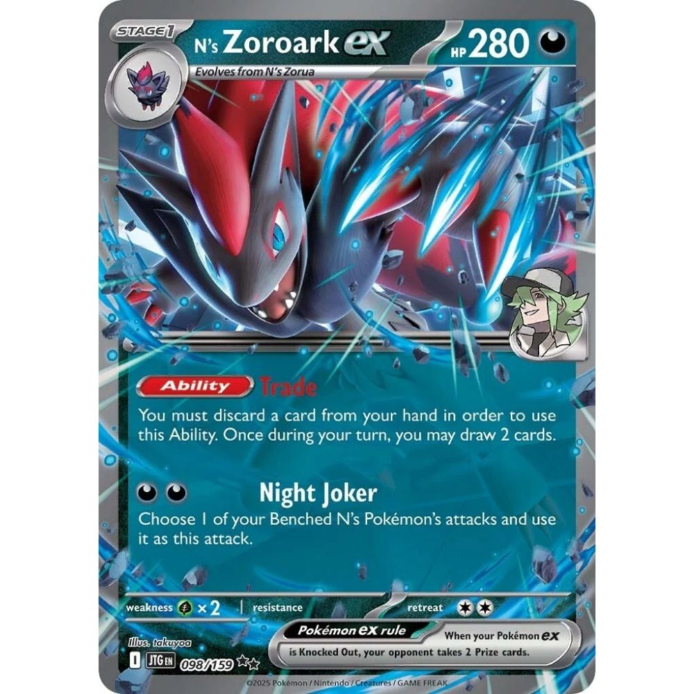 N's Zoroark ex – 098/159 – Journey Together