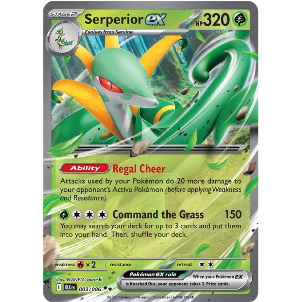Serperior ex – 003/086 – Black Bolt