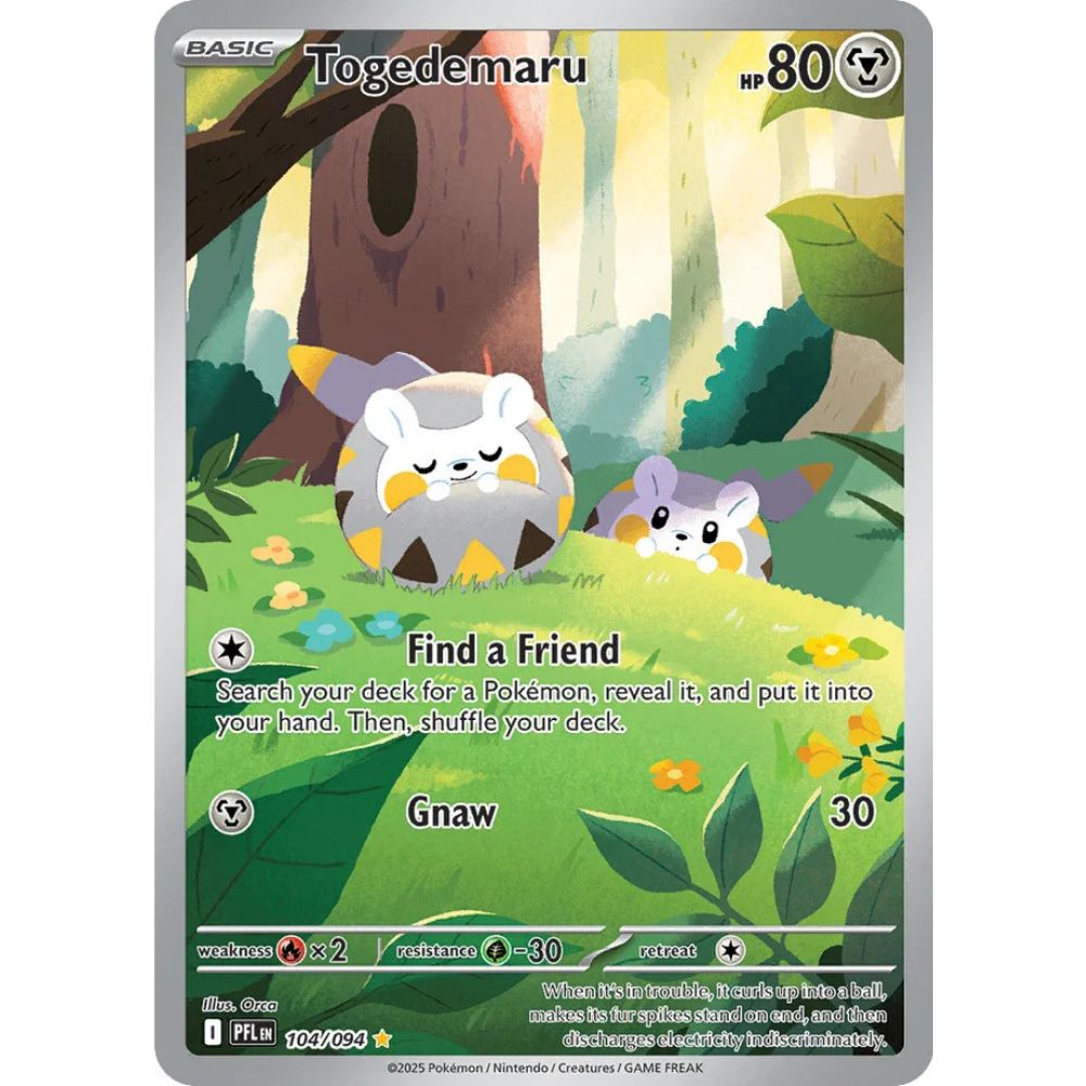 Togedemaru – 104/094 – Phantasmal Flames