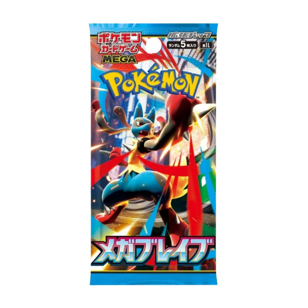 Pokémon: Mega Brave Booster Pack - Japansk