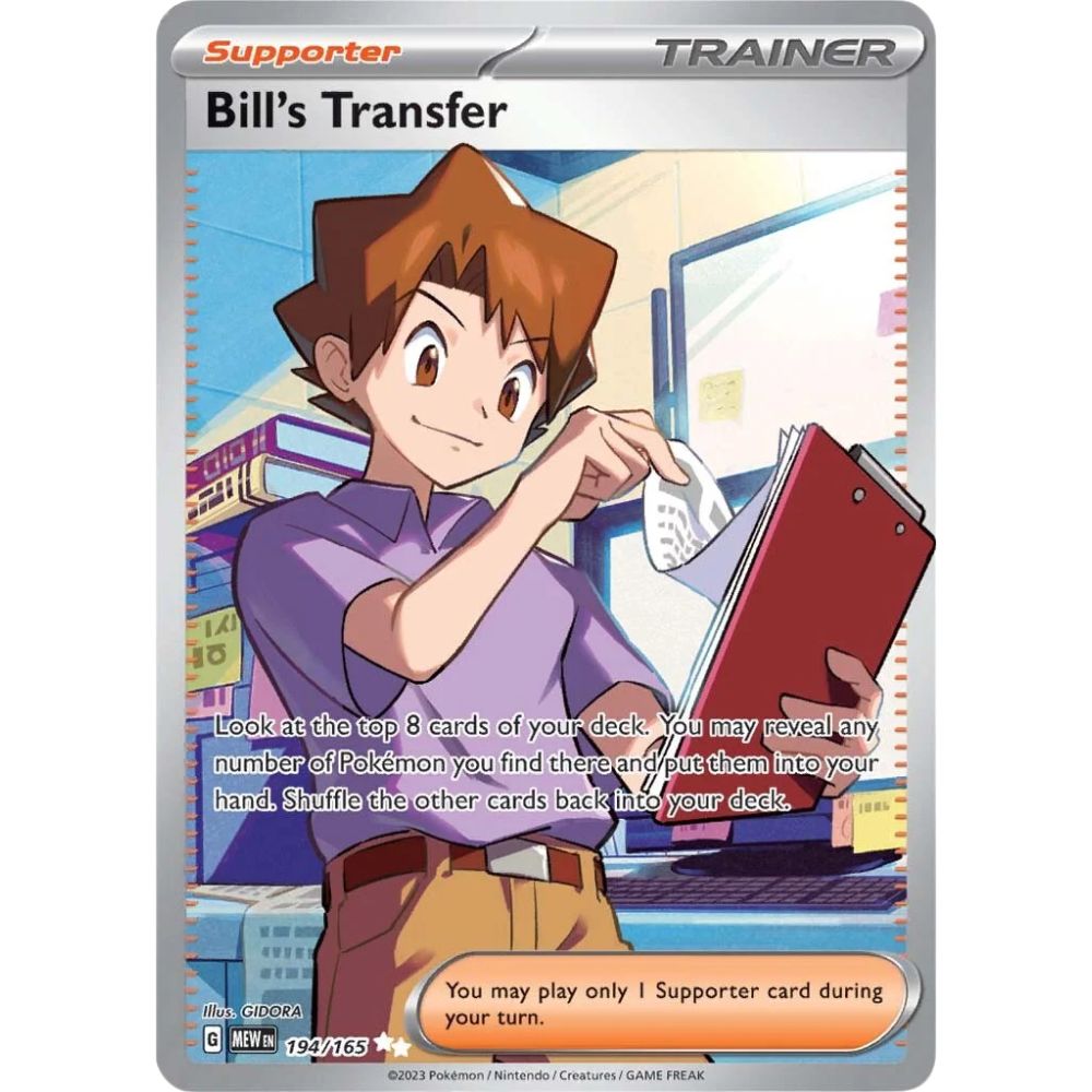 Bill's Transfer  –  194/165  –  151
