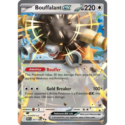 Bouffalant ex –  077/086  –  White Flare