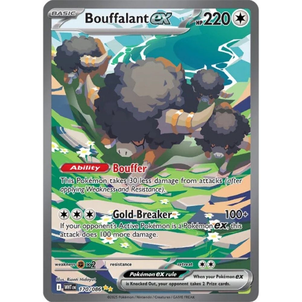 Bouffalant ex –  170/086  –  White Flare