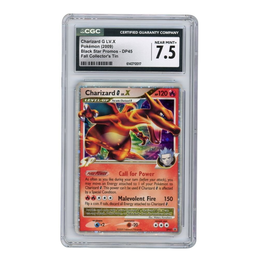 Charizard G Lv.X –  DP45  –  CGC 7.5