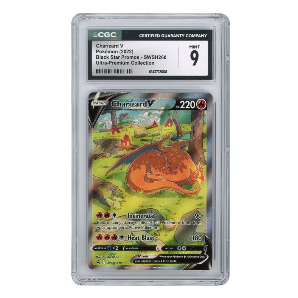 Charizard V –  SWSH260  –  CGC 9