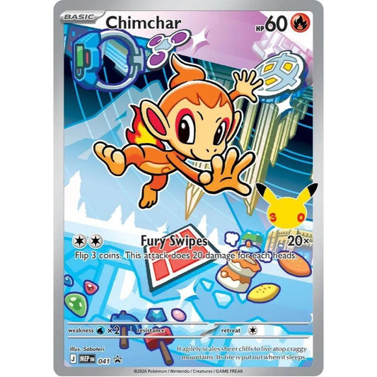 Chimchar –  041  –  Black Star Promo