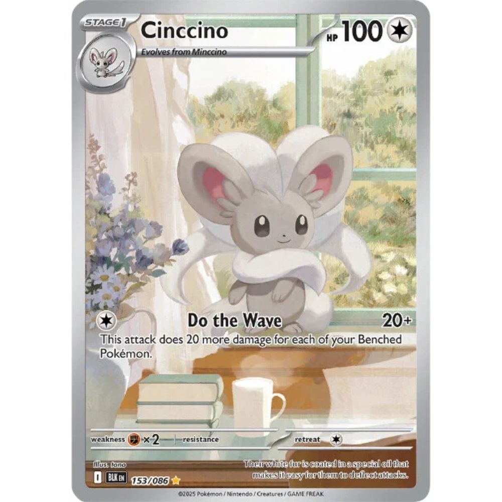 Cinccino  –  153/086  –  Black Bolt