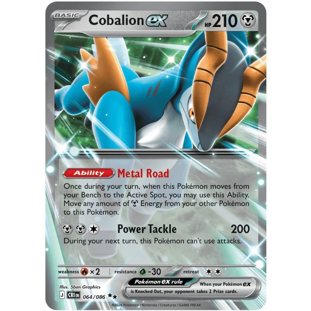 Cobalion ex –  064/086  –  Chaos Rising