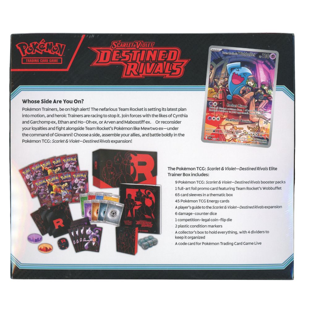 Pokémon: Scarlet & Violet - Destined Rivals Elite Trainer Box