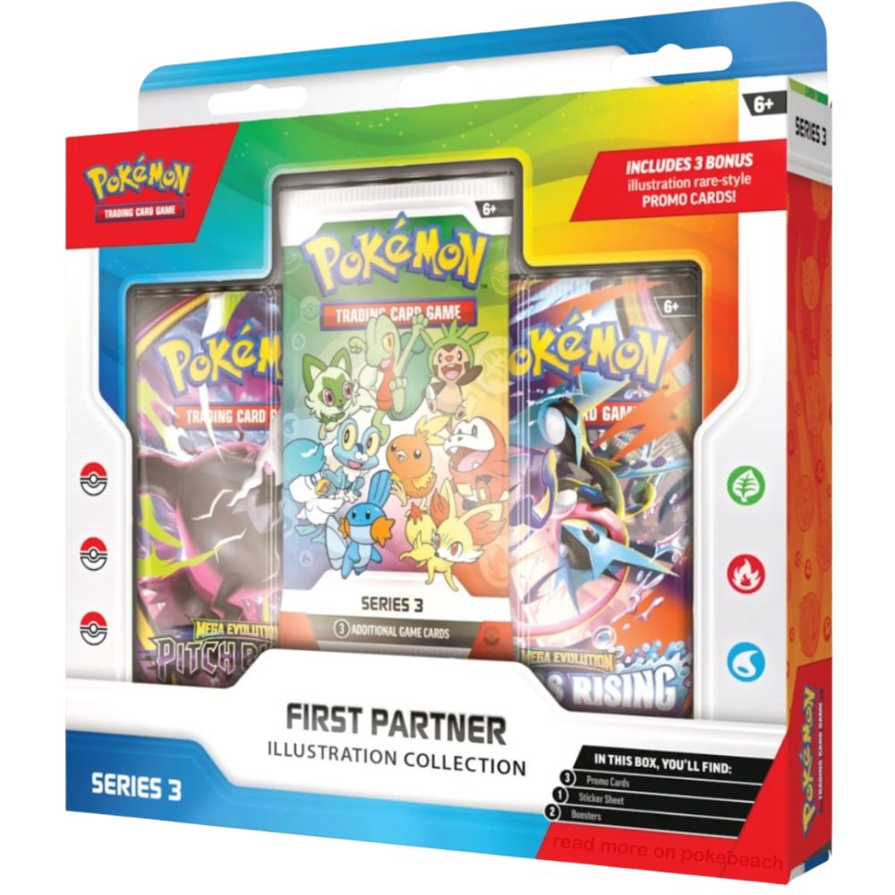 Pokémon: First Partner Illustration Collection - Series 3