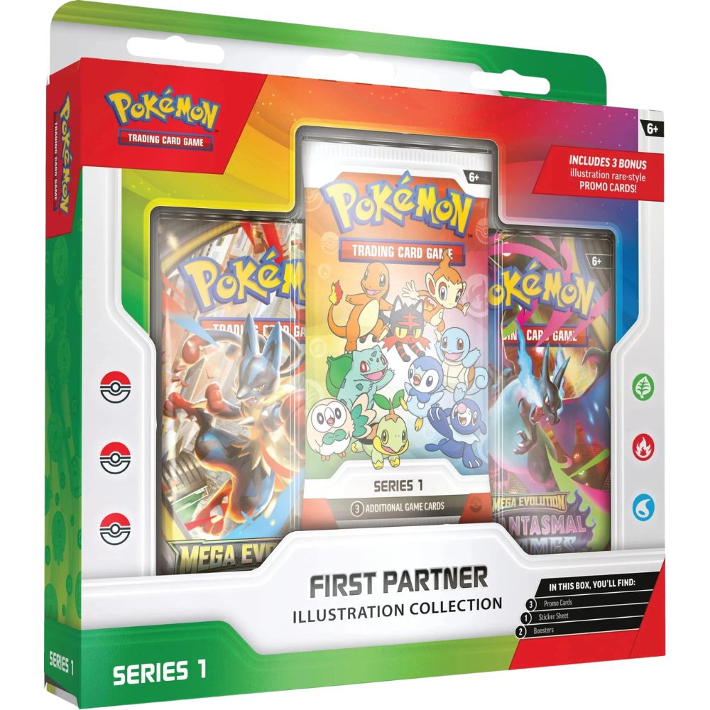 Pokémon: First Partner Illustration Collection - Series 1