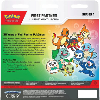 Pokémon: First Partner Illustration Collection - Series 1