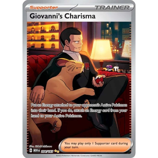 Giovanni's Charisma –  204/165  –  151