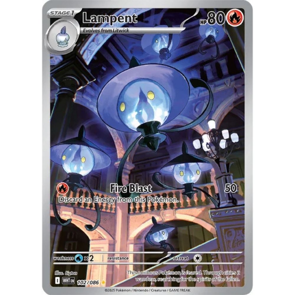 Lampent –  102/086  –  White Flare