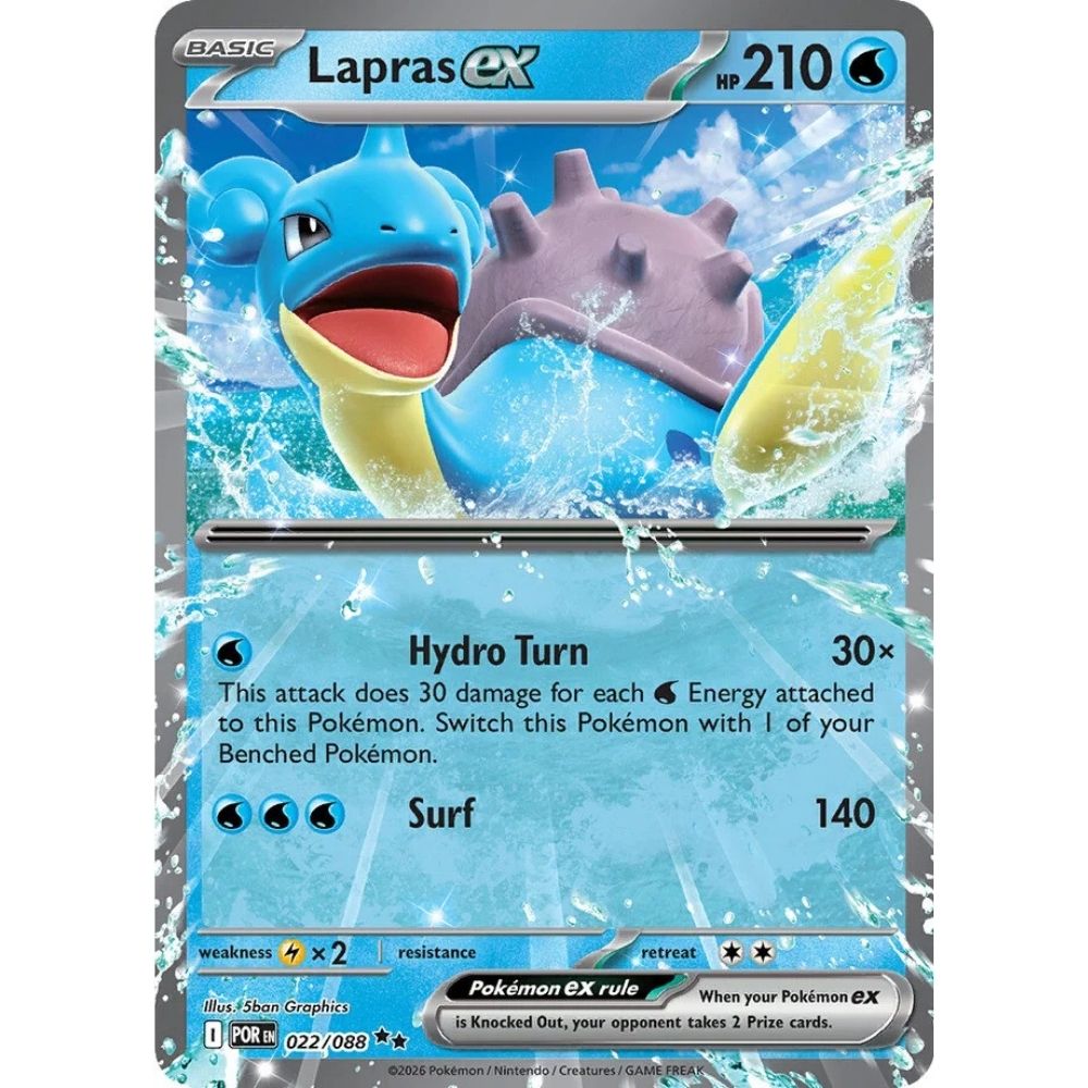 Lapras ex –  022/088  –  Perfect Order