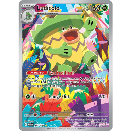 Ludicolo  –  095/094  –  Phantasmal Flames