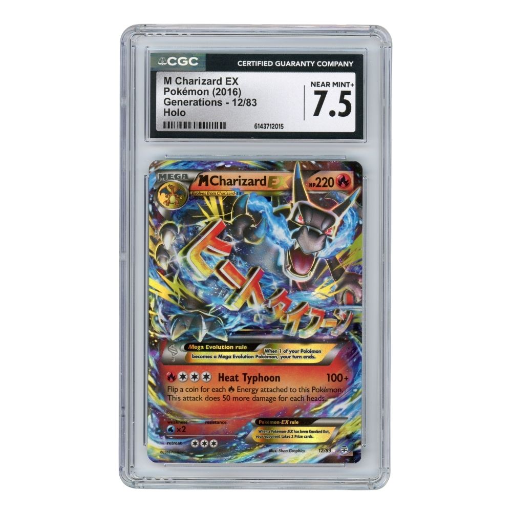 M Charizard EX –  12  –  CGC 7.5