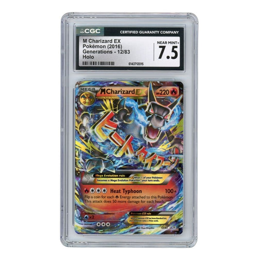 M Charizard EX –  12  –  CGC 7.5