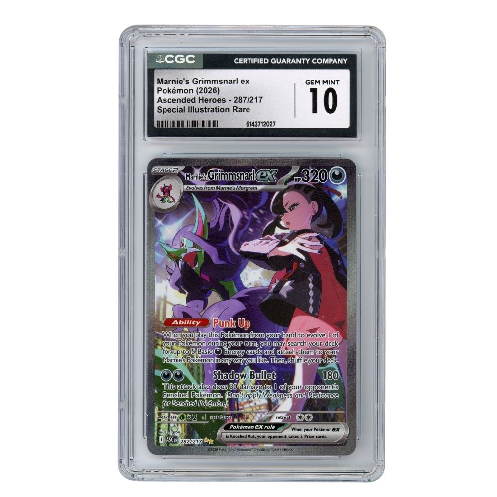 Marnie's Grimmsnarl ex –  287/217  –  CGC 10