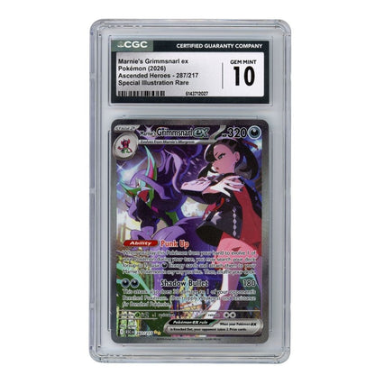 Marnie's Grimmsnarl ex –  287/217  –  CGC 10