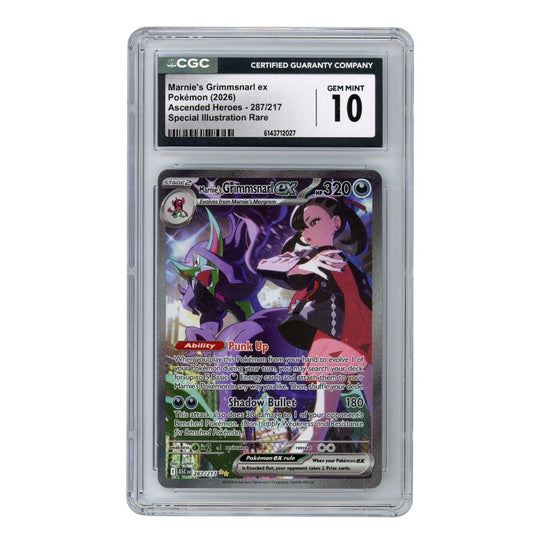 Marnie's Grimmsnarl ex –  287/217  –  CGC 10