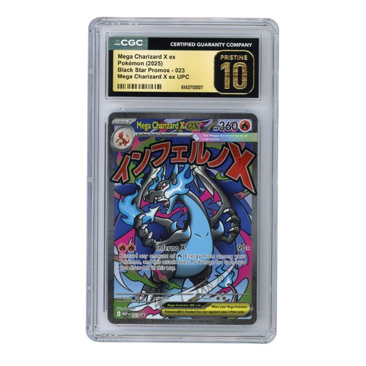 Mega Charizard X ex –  023  –  CGC Pristine 10