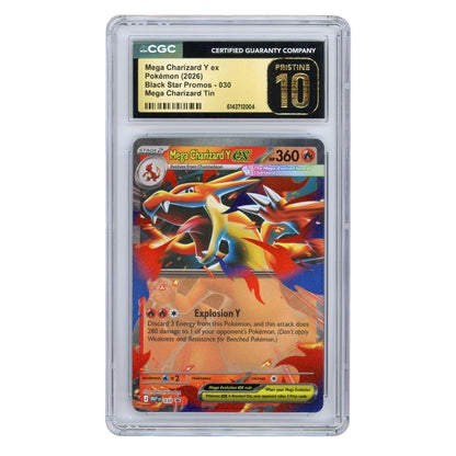 Mega Charizard Y ex –  030  –  CGC Pristine 10