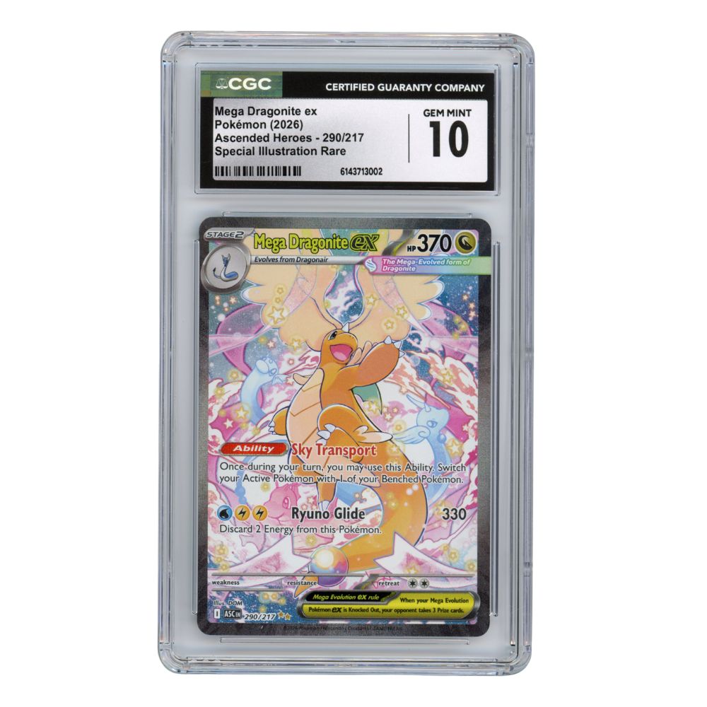 Mega Dragonite ex –  290/217  –  CGC 10