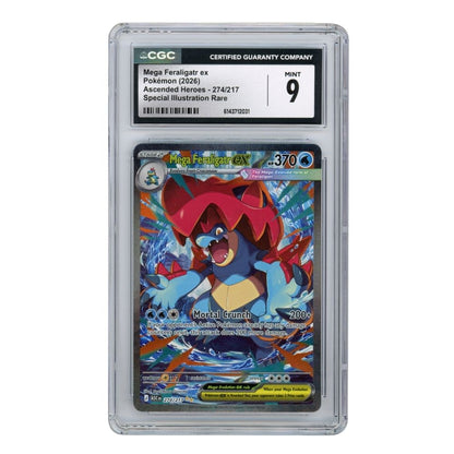 Mega Feraligatr ex –  274/217  –  CGC 9