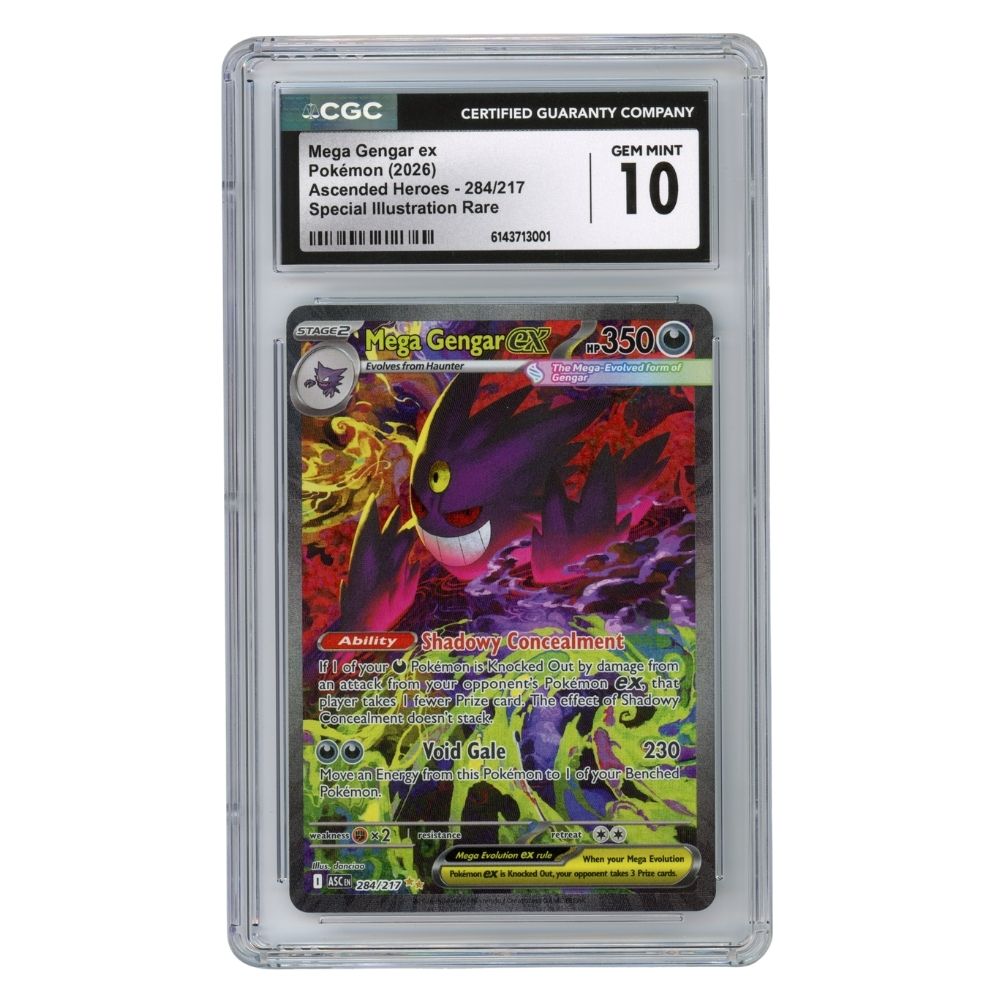Mega Gengar ex –  284/217  –  CGC 10