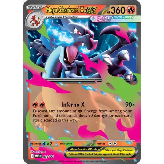 Mega Charizard X ex –  029  –  Black Star Promo