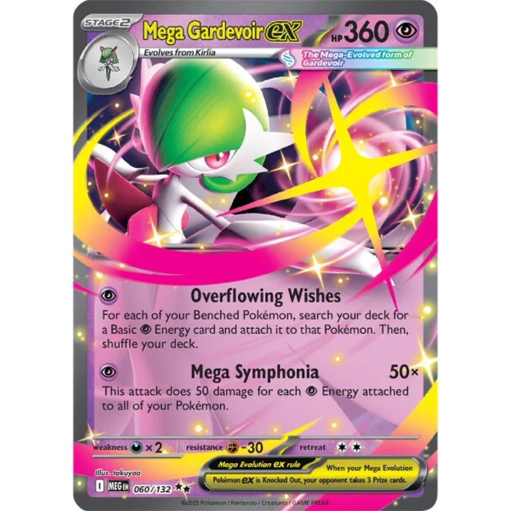 Mega Gardevoir ex  –  060/132  –  Mega Evolution