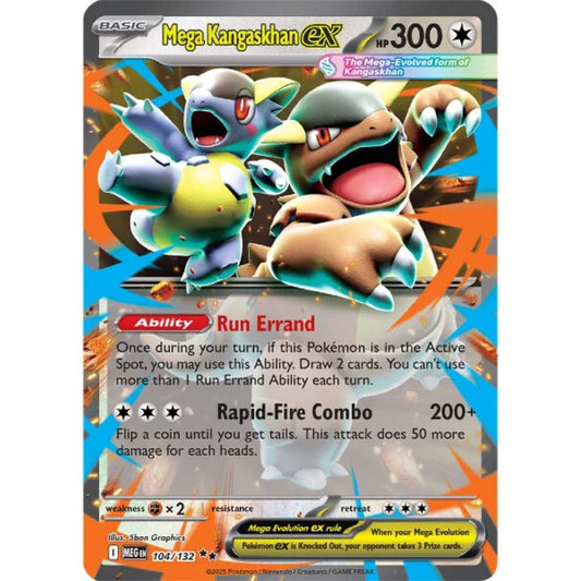 Mega Kangaskhan ex  –  104/132  –  Mega Evolution