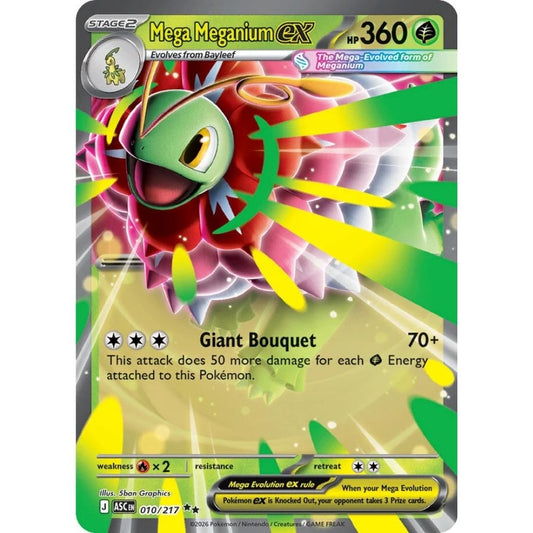 Mega Meganium ex –  010/217  –  Ascended Heroes