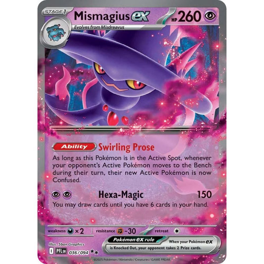 Mismagius ex  –  036/094  –  Phantasmal Flames