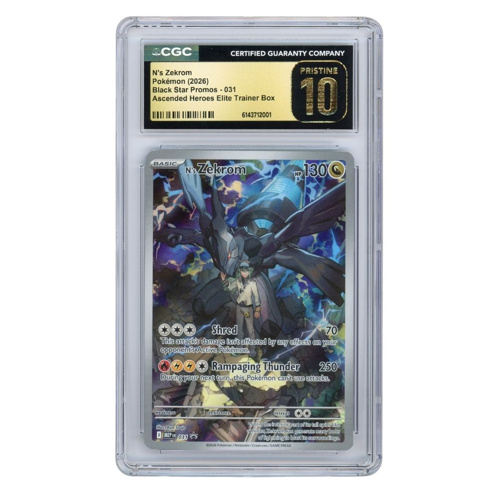 N's Zekrom –  031  –  CGC Pristine 10