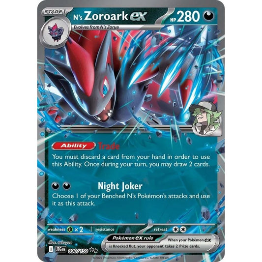 N's Zoroark ex –  098/159  –  Journey Together