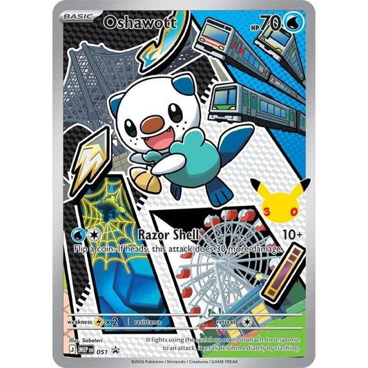 Oshawott –  051  –  Black Star Promo