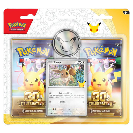 Pokémon: 30th Celebration – Eevee 2-Pack Blister