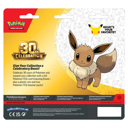 Pokémon: 30th Celebration – Eevee 2-Pack Blister