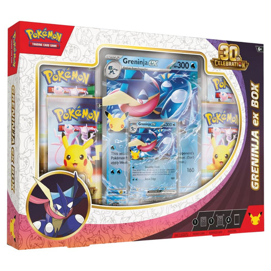 Pokémon: 30th Celebration – Greninja ex Box