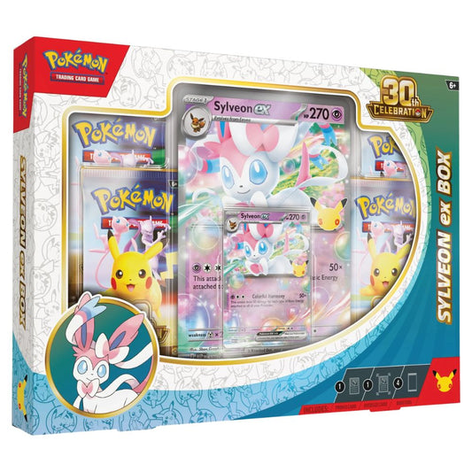 Pokémon: 30th Celebration – Sylveon ex Box